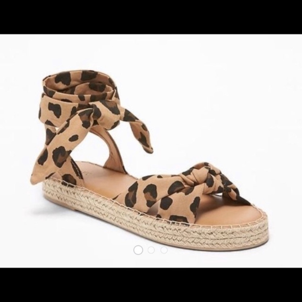 Cheetah sandals